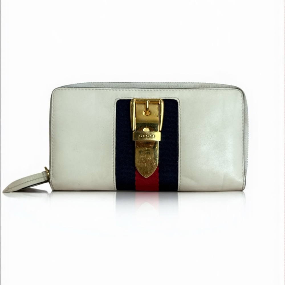SOLD Gucci Sylvie Zippy Long Wallet